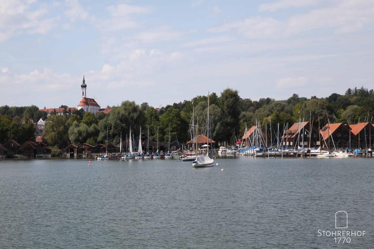 5 Sterne Penthouse-Loft Gut Stohrerhof Bis 4 Personen Dießen am Ammersee Dış mekan fotoğraf
