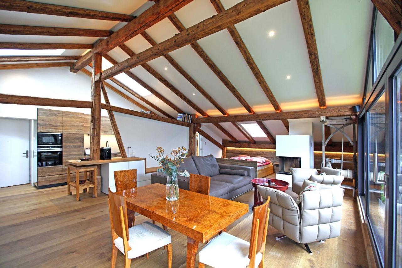 5 Sterne Penthouse-Loft Gut Stohrerhof Bis 4 Personen Dießen am Ammersee Dış mekan fotoğraf